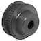 B&B Manufacturing 36MP025-6FA3, Timing Pulley, Aluminum, Clear Anodized,  36MP025-6FA3 - alternate 2